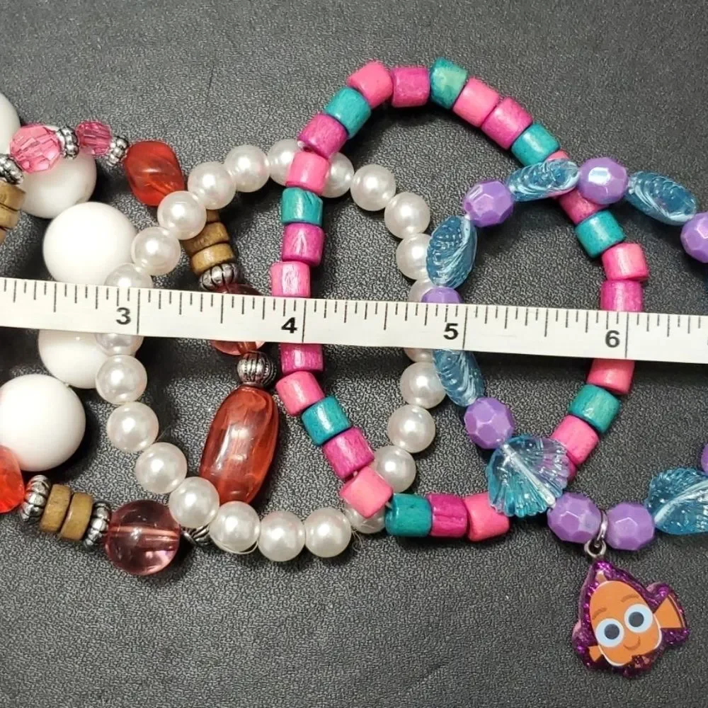 Child size stretch bracelet bundle